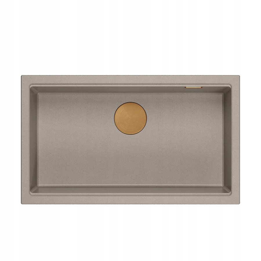 Quadron Drez Logan 110 Zápustný drez Granit Taupe Meď 76x45 cm