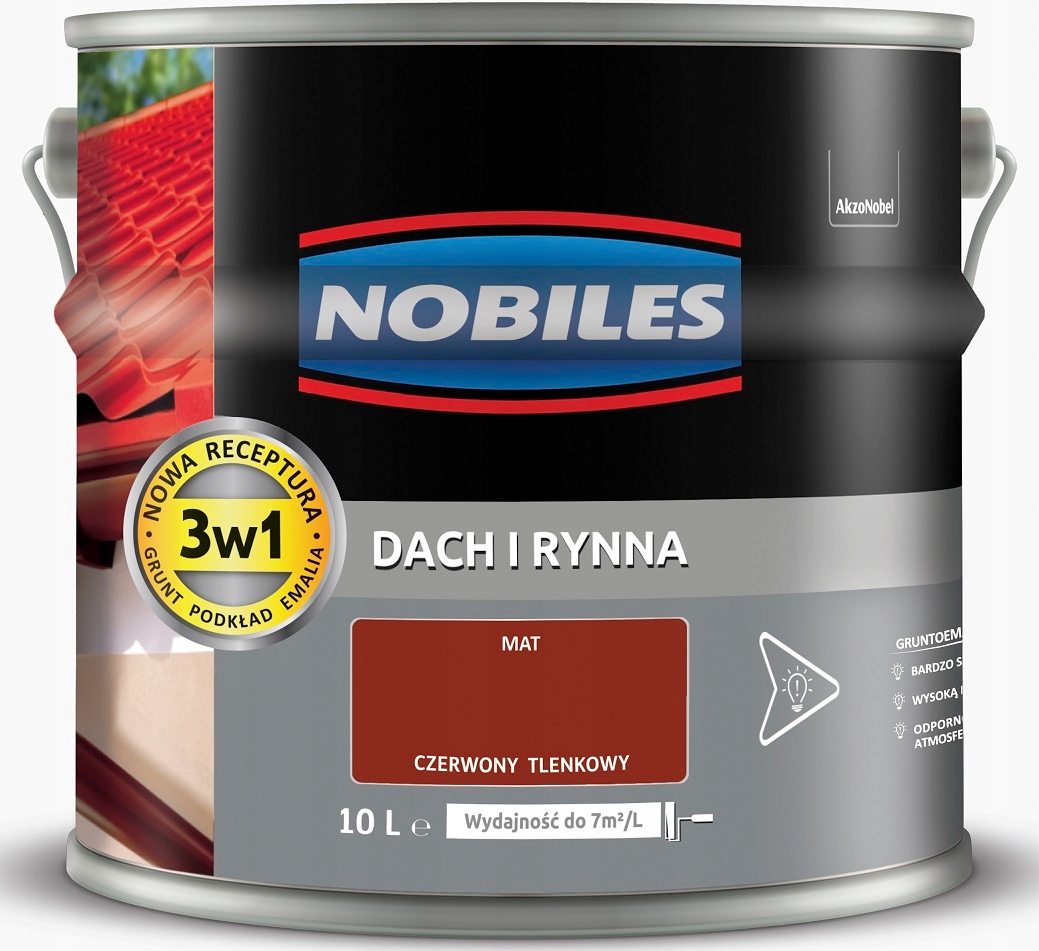 Farba Nobiles odcienie czerwieni 10 l Marka Nobiles