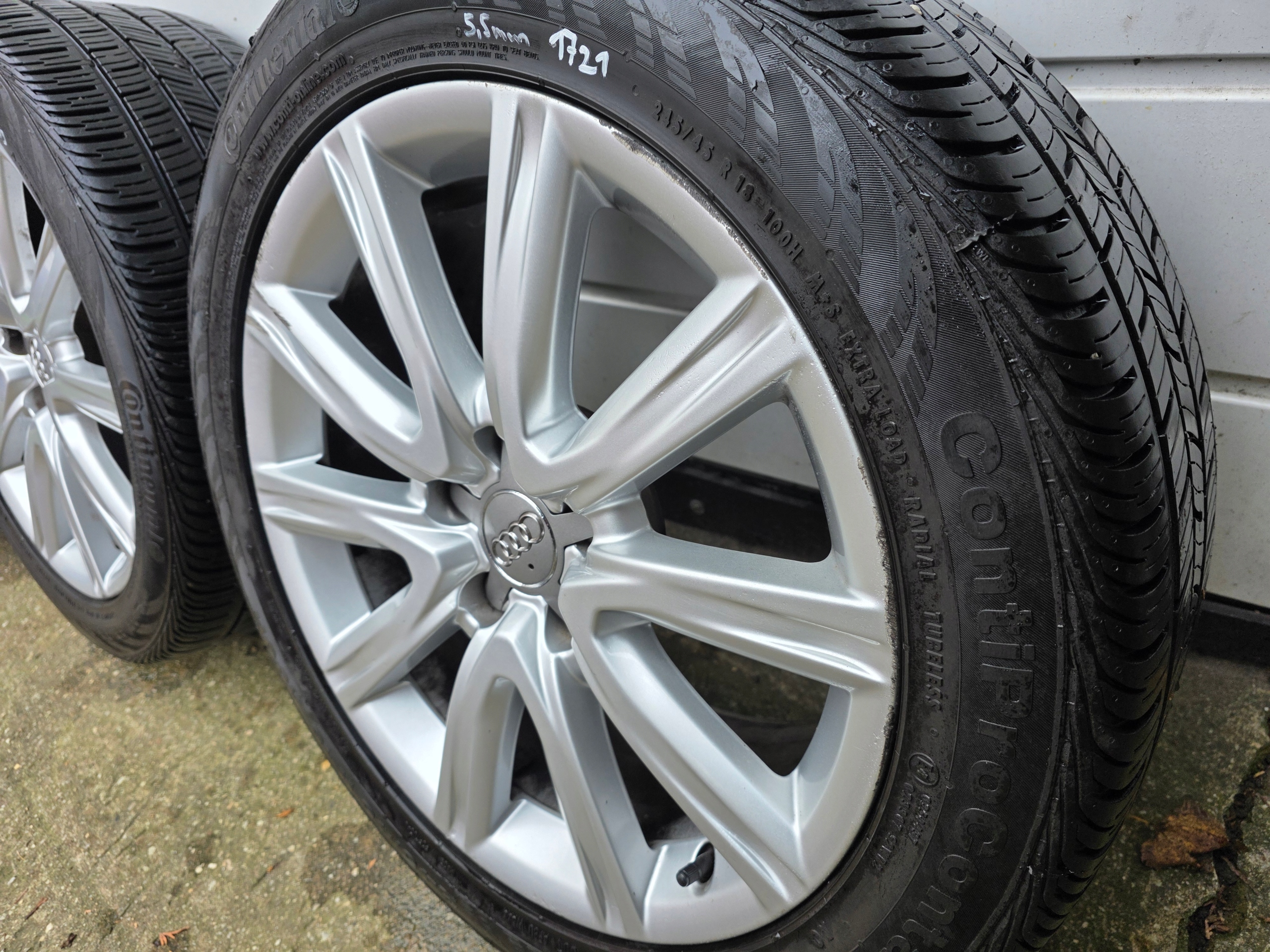 discs disc wheels AUDI A6 4G C7 "18 5X112 8J ET39 66,6