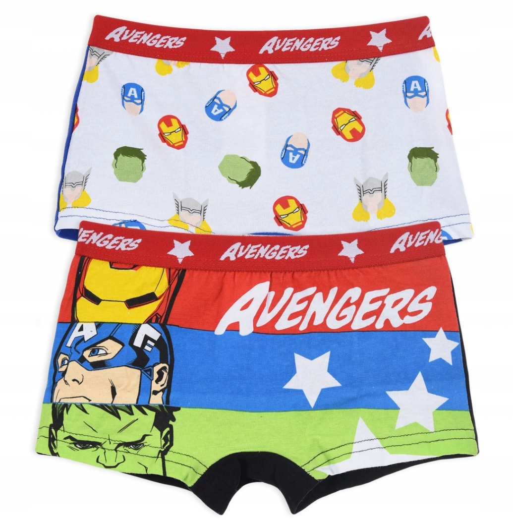 

2-pak bokserki chłopięce Marvel Avengers 92/98