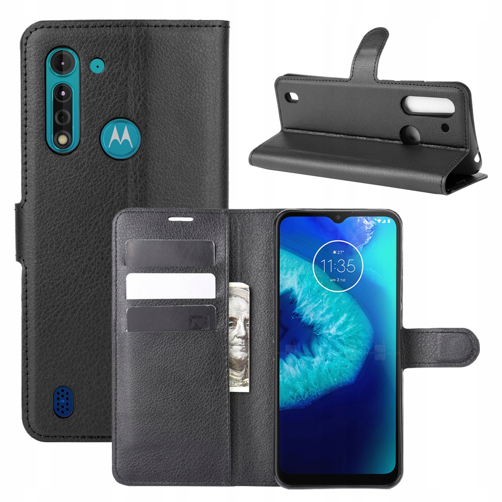 

Etui Case Portfel Litchi Do Moto G8 Power Lite