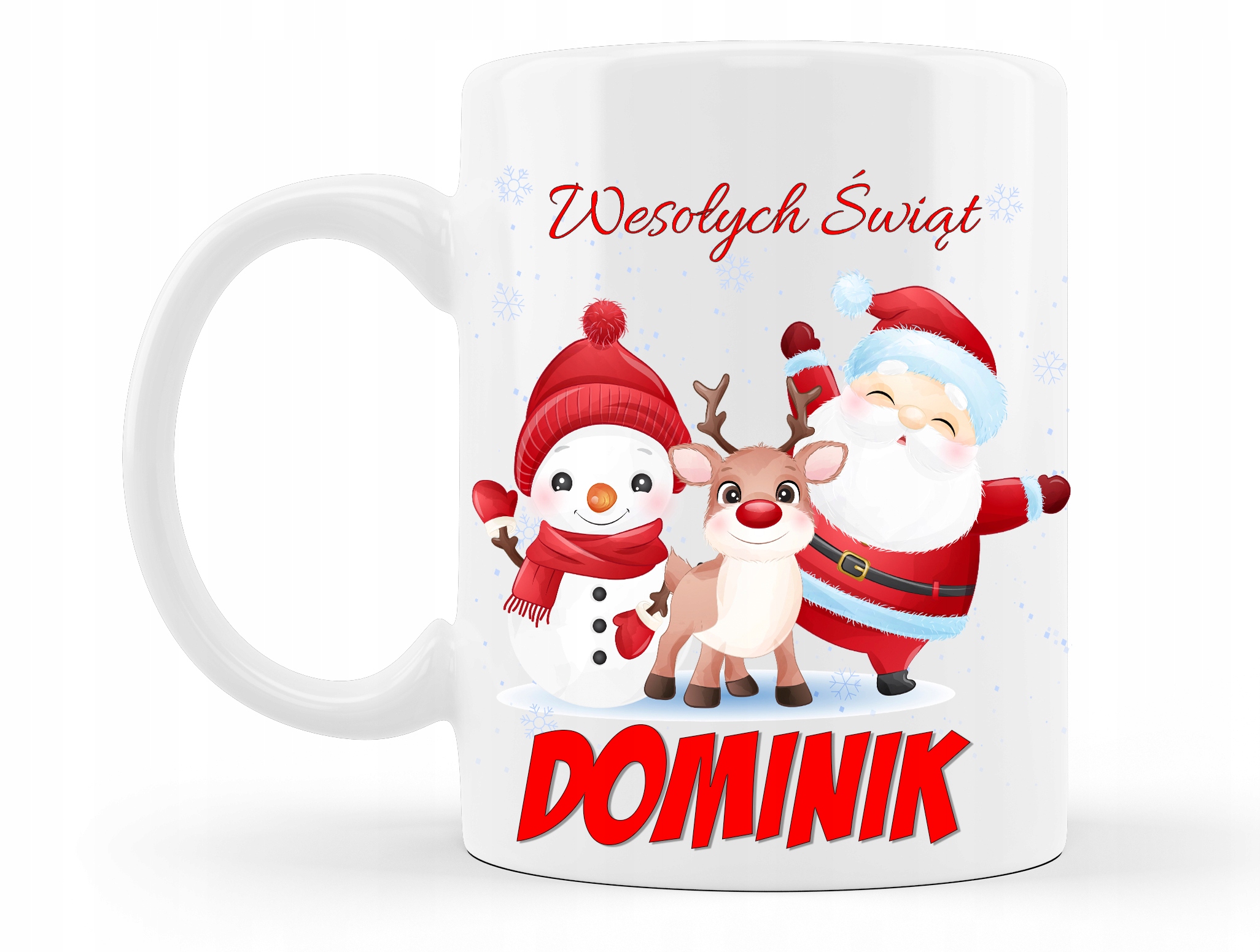

Kubek Na Mikołaja Gwiazdkę Mikołajki Imię