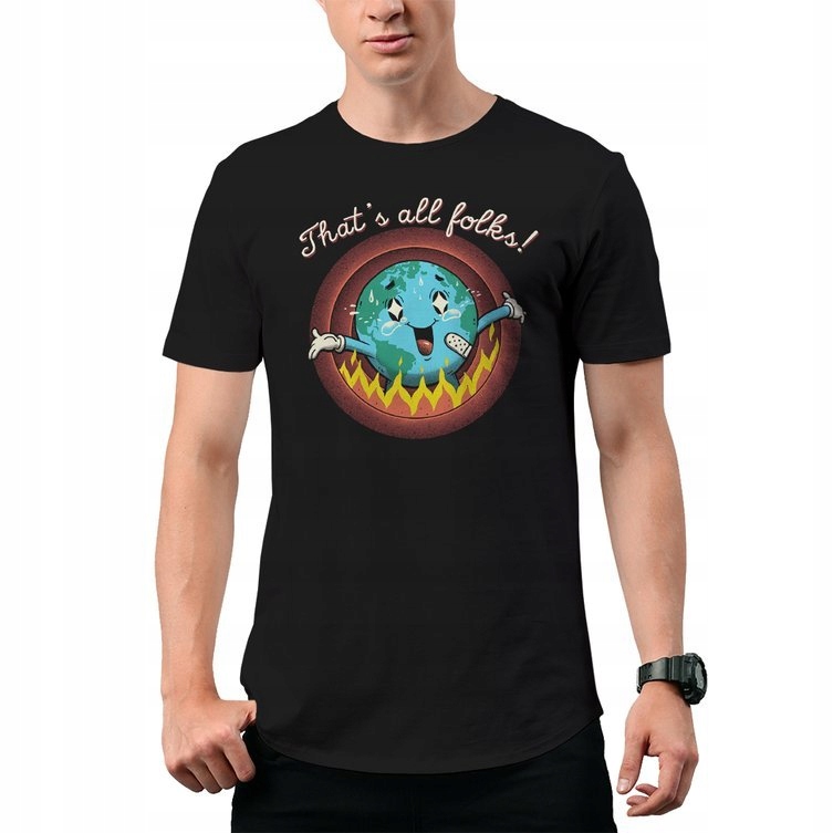 

Koszulka T-Shirt That's All Folks Earth L