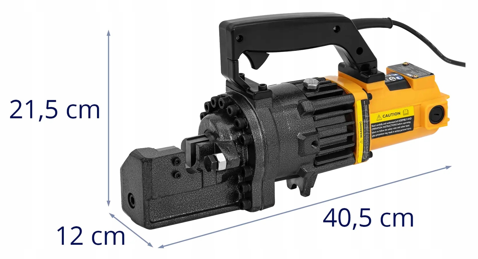 Gilotyna do prętów elektrohydrauliczna 1200W 4-20mm MSW MSW-CUTTER-B16