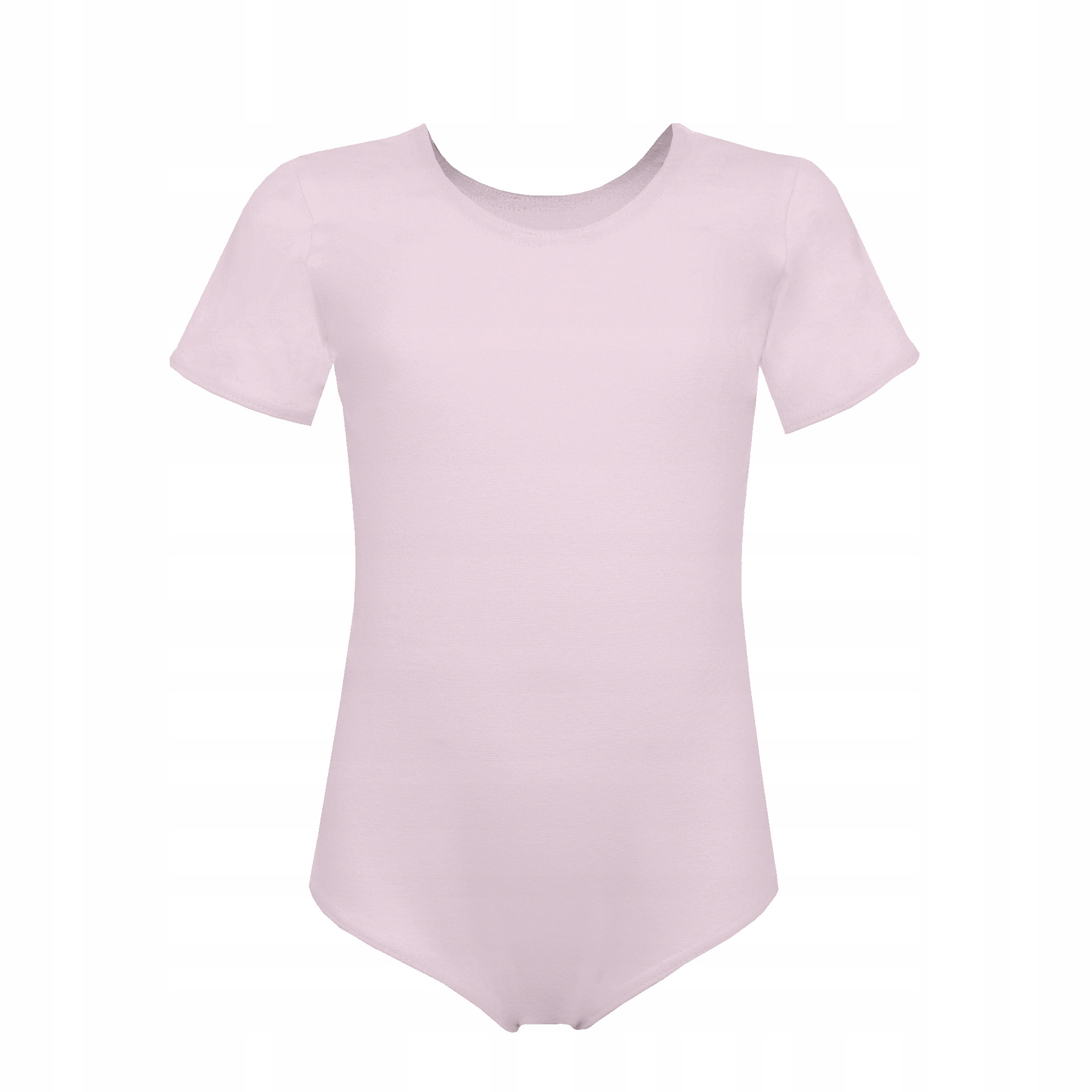 RÓŻOWE BODY DLA DZIEWCZYNKI DO GIMNASTYKI RYTMIKI DZIEWCZĘCE 140 BAWEŁNIANE Marka Marcinkowski