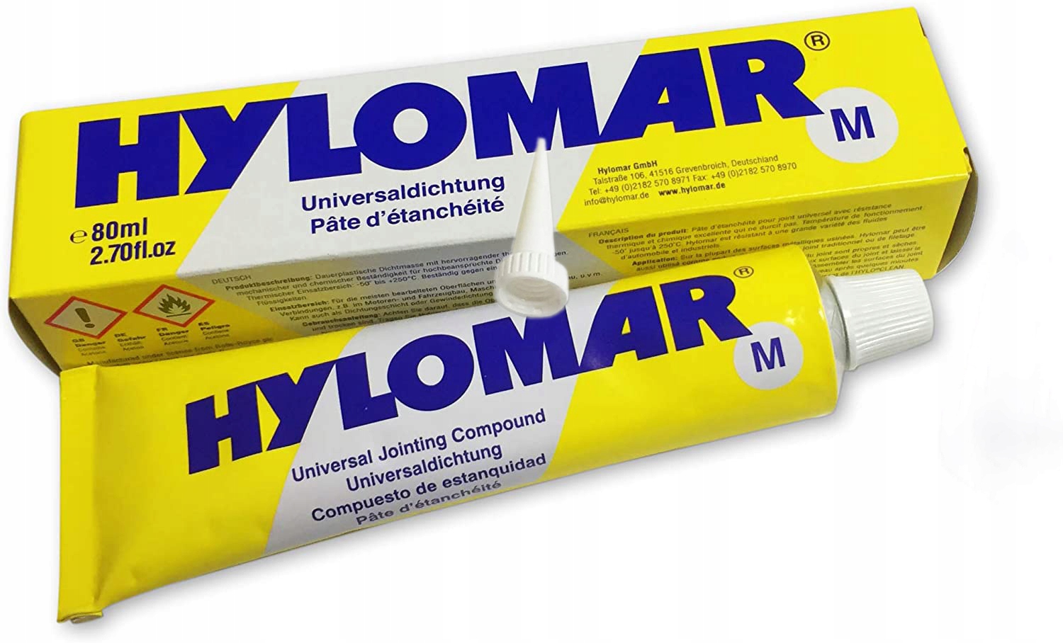 

Hylomar M Plastyczna Masa Uszczelniająca 80ml