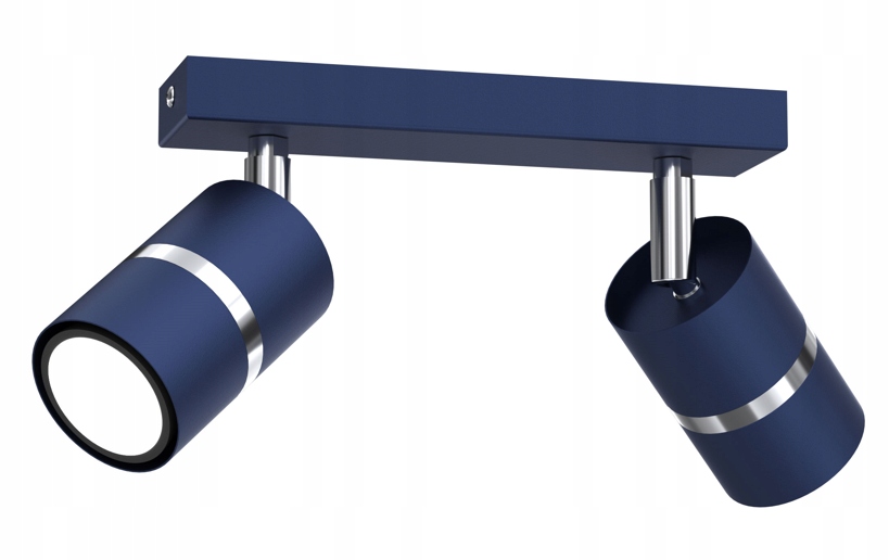 PLAFON LISTWA OPRAWA TUBA EYE 2xGU10 NAVY GRANAT Stan opakowania oryginalne