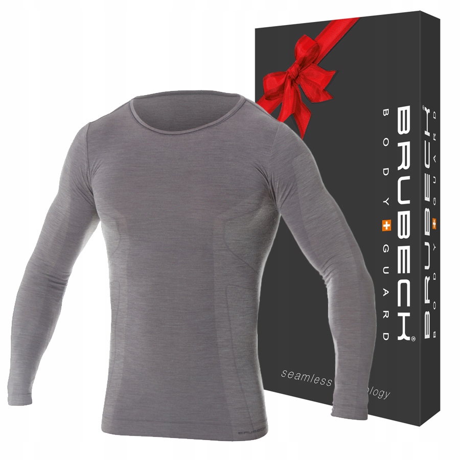 

Podkoszulek Koszulka Męska Wełniana Wool Brubeck