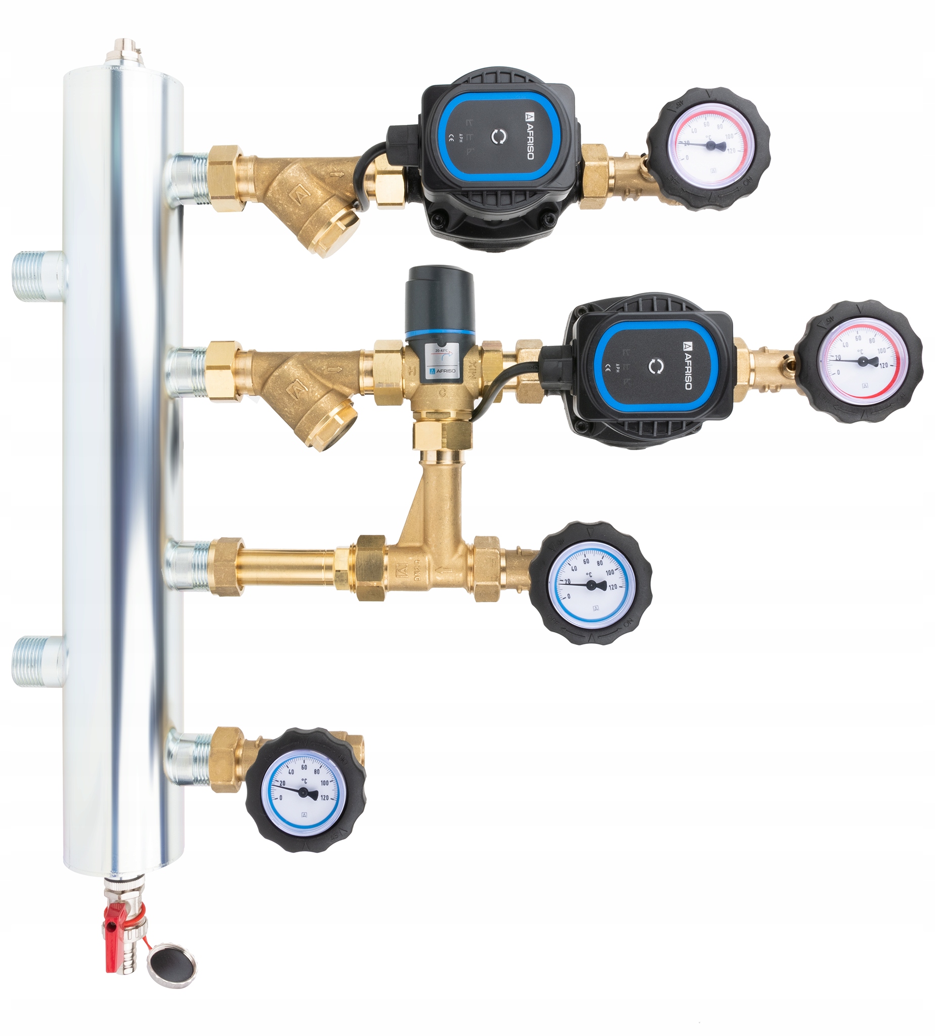 SPRZĘGŁO HYDRAULICZNE 2OB ZESTAW MIESZAJĄCY AFRISO EAN (GTIN) 5902510010201