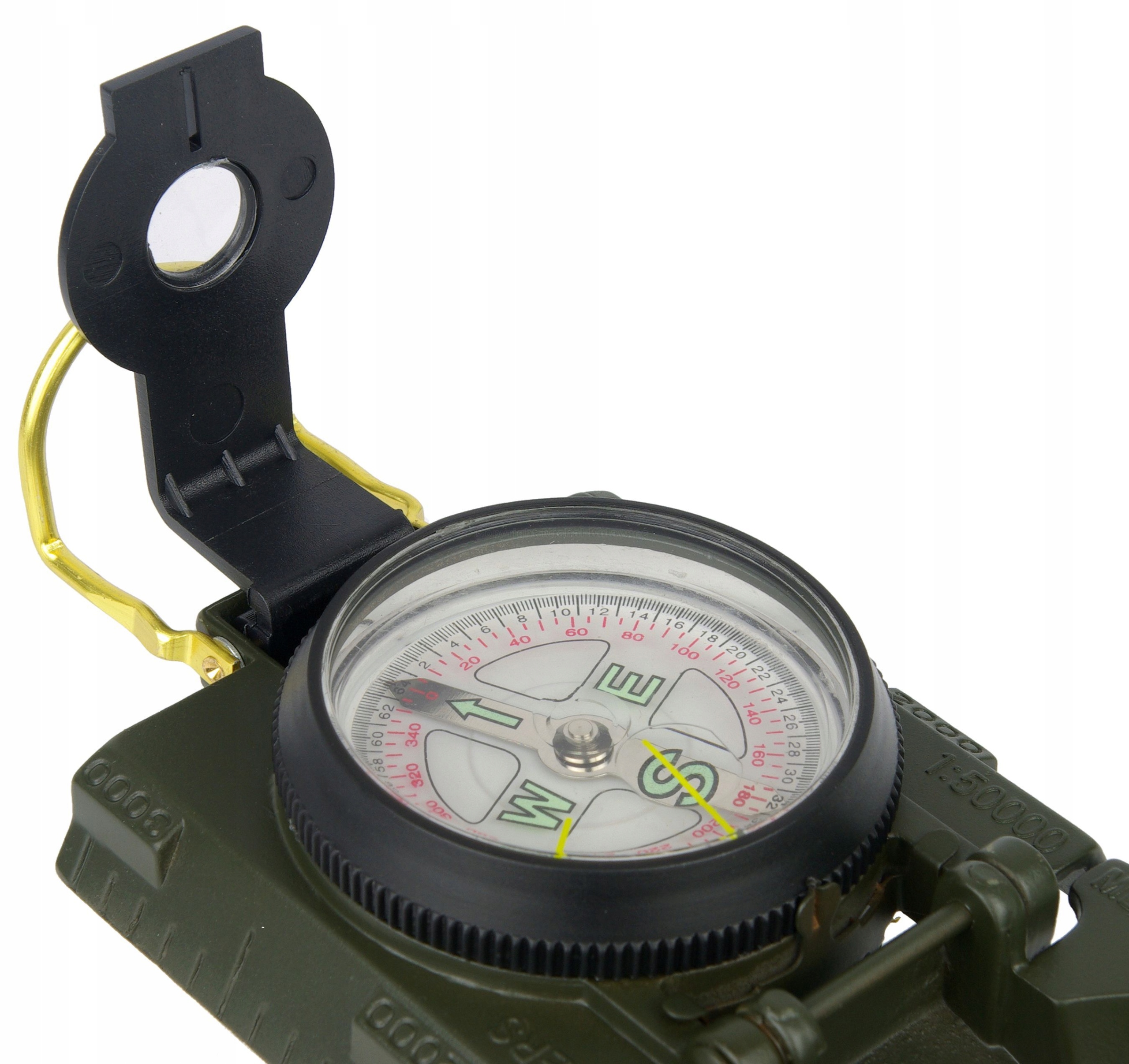 Kompas Busola US MIL-TEC Linijka milimetrowa