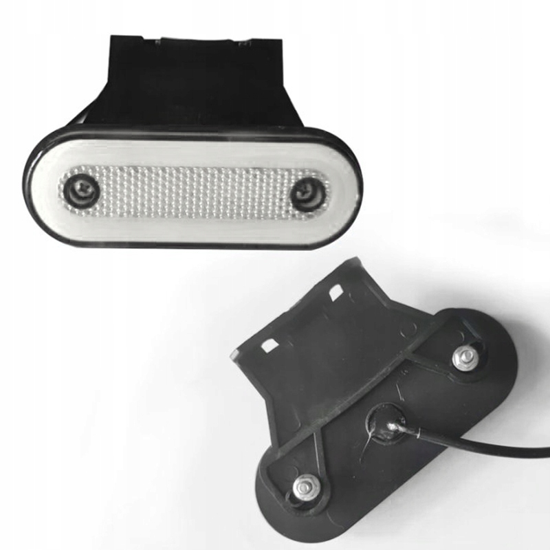 20X LAMPA OBRYSOWA OBRYSÓWKA DIODOWA LED OBRYSÓWKI 2 LED BIAŁY POMARAŃCZ Strona zabudowy uniwersalne