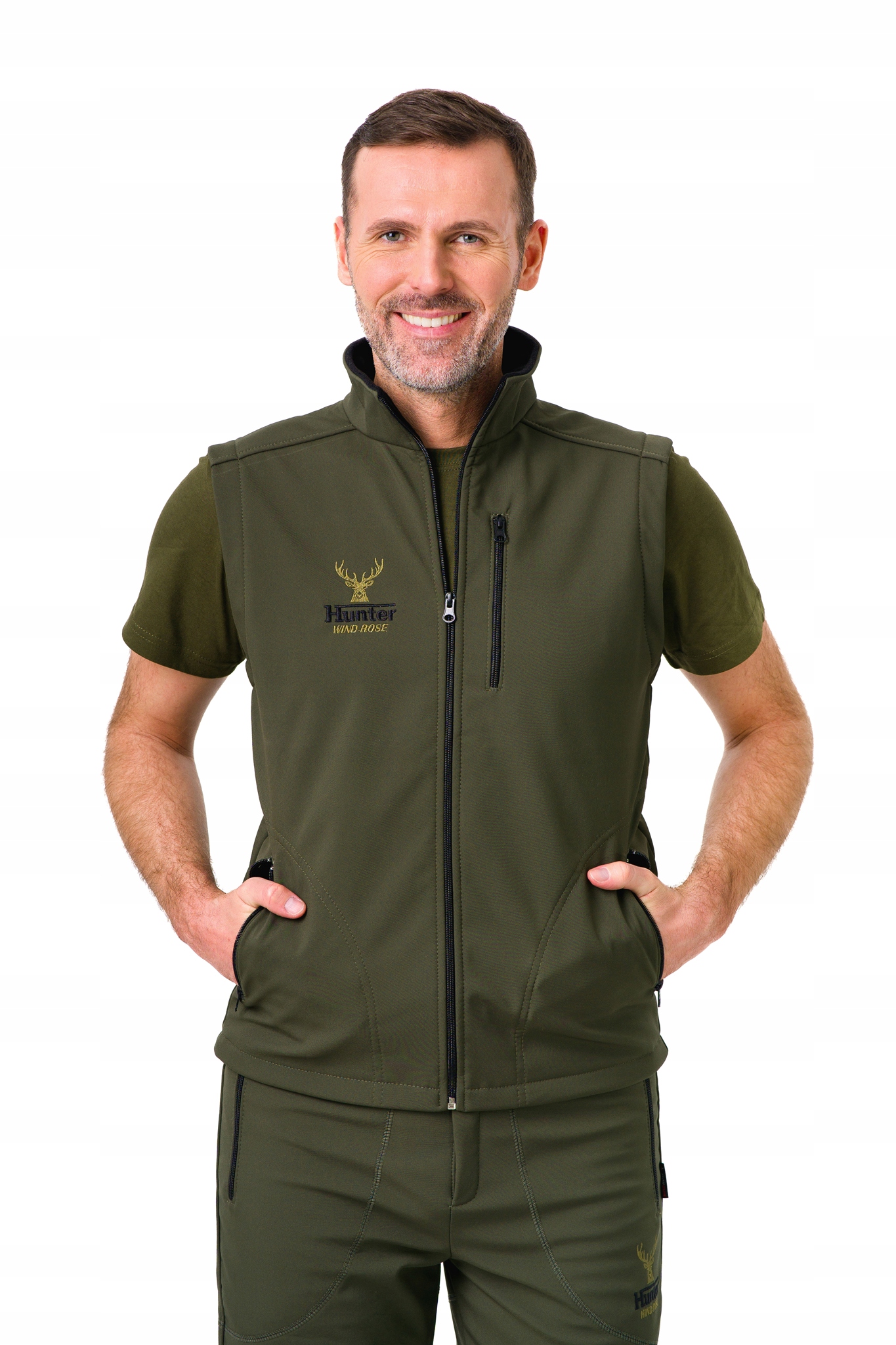 KAMIZELKA SOFTSHELL GARBINO HUNTER ZIELEŃ -XXL Marka inna