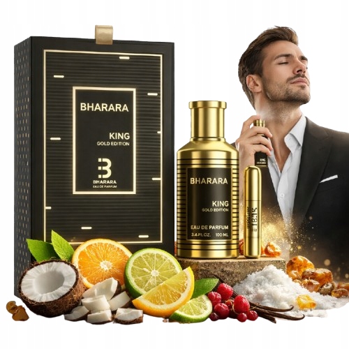 Bharara King Gold Edition Parfém Pánský Edp 100ML Luxusní