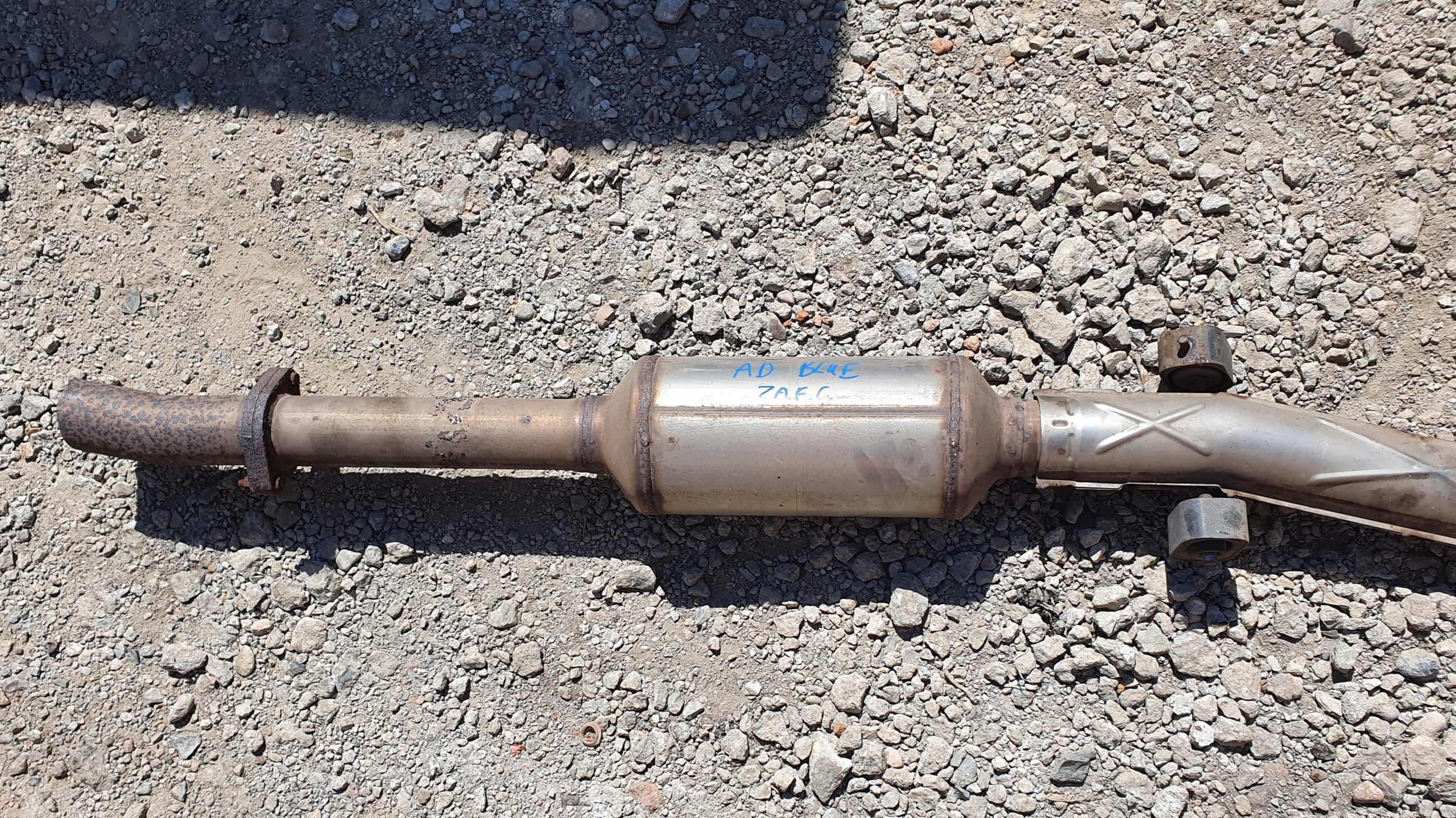OPEL ZAFIRA C catalyst exhaust pipe ADBLUE B20DTH