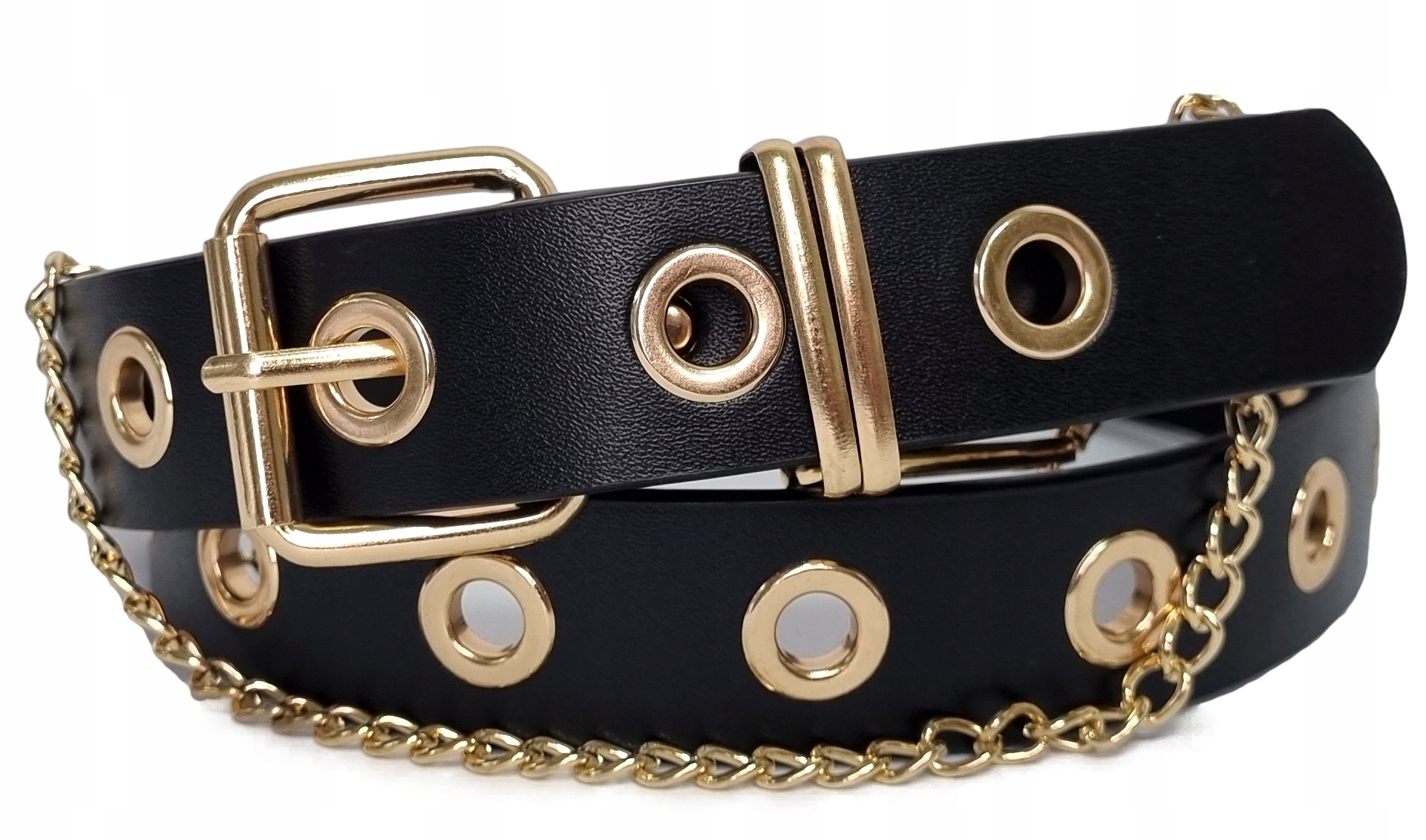 PASKI SKÓRZANE DAMSKIE DO JEANSÓW DO SPODNI SKÓRA