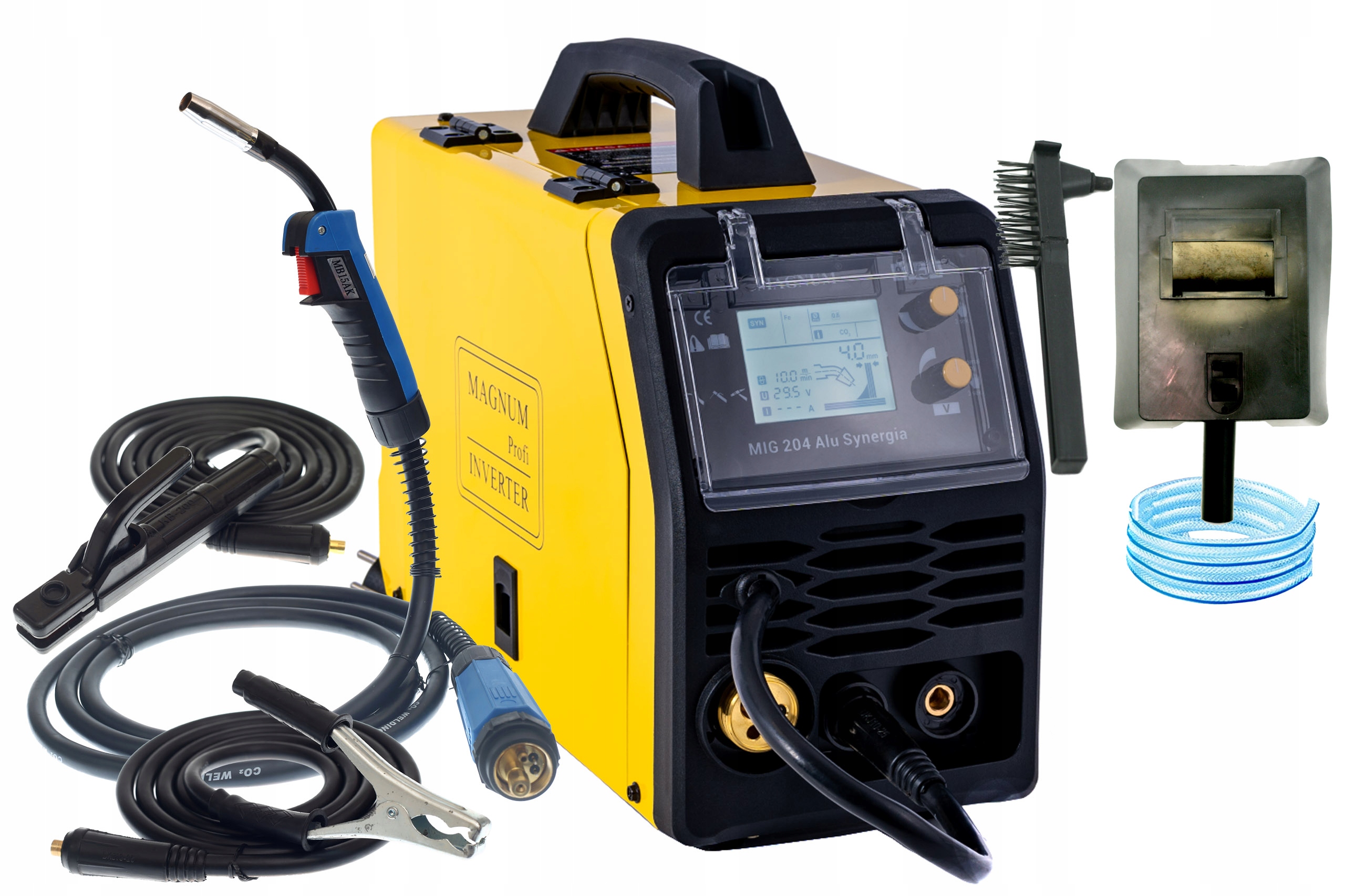 Spawarka Mig/mag Magnum Mig 204 Alu Synergia 200A 230V