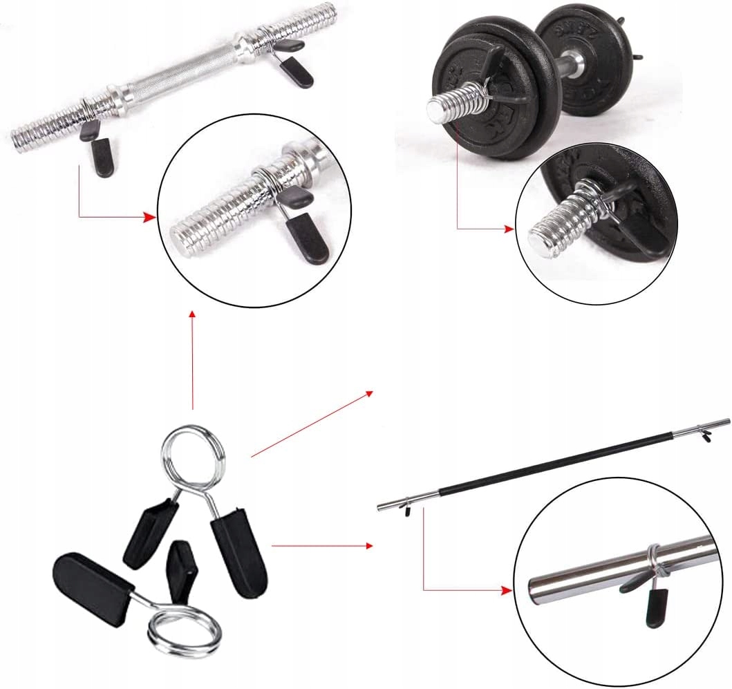 2x ZACISK NA GRYF SPRĘŻYNOWY 25mm ZACISKI 2 szt Kod producenta TJOT17900