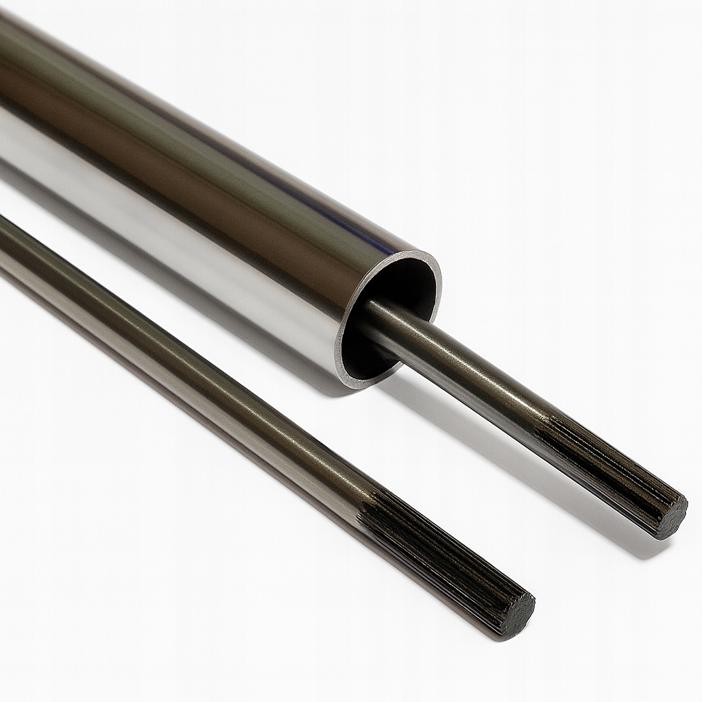 Hnací Hřídel Trubka Osy Benzínové Kosy Hřídel 9 Fréz 8 MM 76 CM Nac