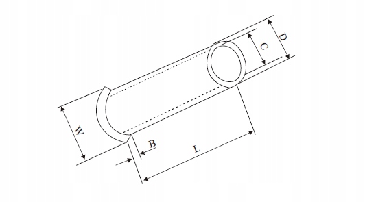 TULEJKA KABLOWA NIEIZOLOWANA TULEJKI 1.5mm 100szt Kod producenta 5907534731217
