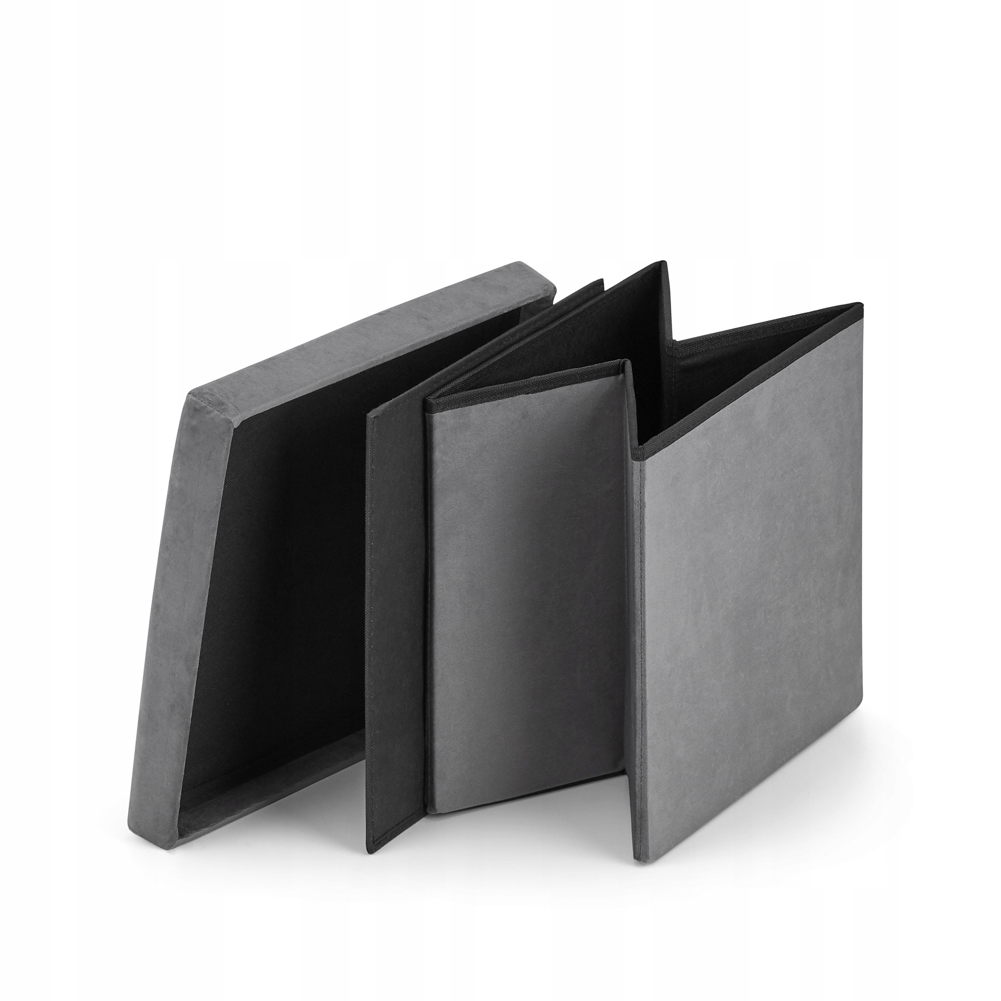 Pufa Smukee odcienie szarości Marka Smukee