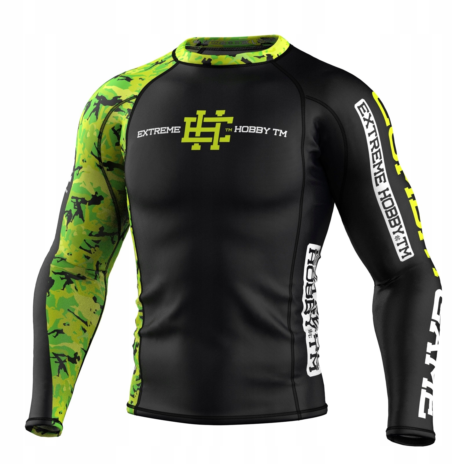 Koszulka Sportowa na siłownię Rashguard Męski Extreme Hobby Neo Warrior M