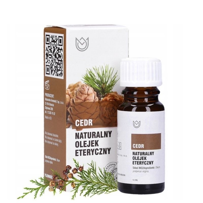 Naturalne Aromaty Olejek eteryczny Cedr 12ml