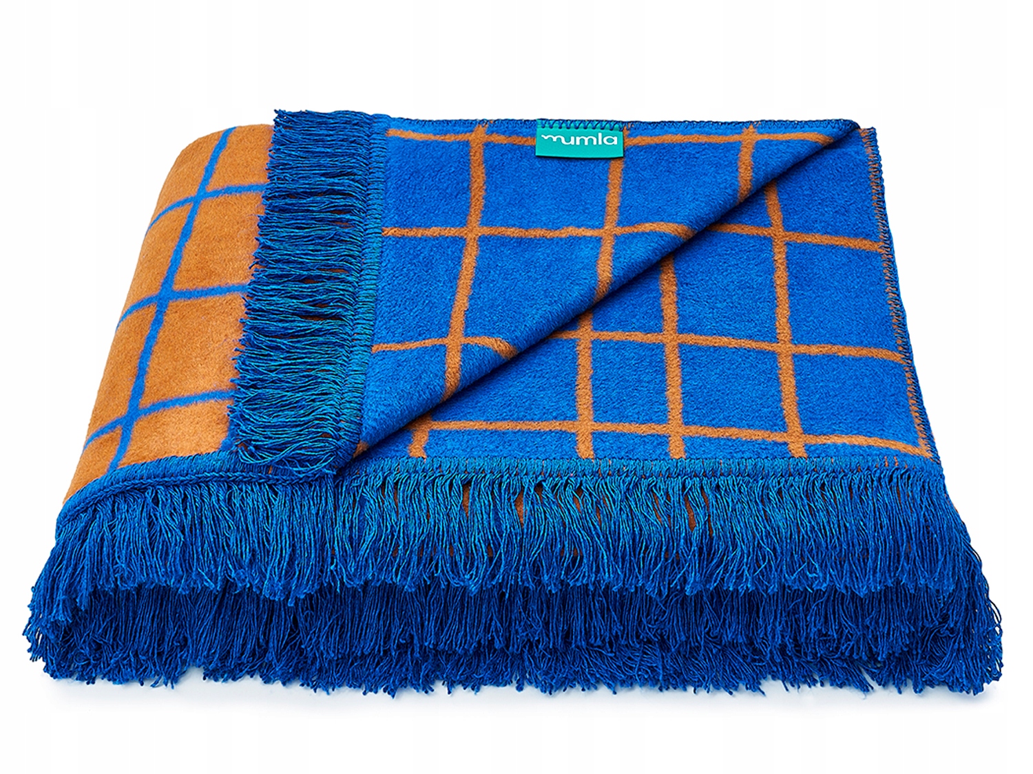 Koc W Kratę Mesh 150x200 cm bawełniany Mumla