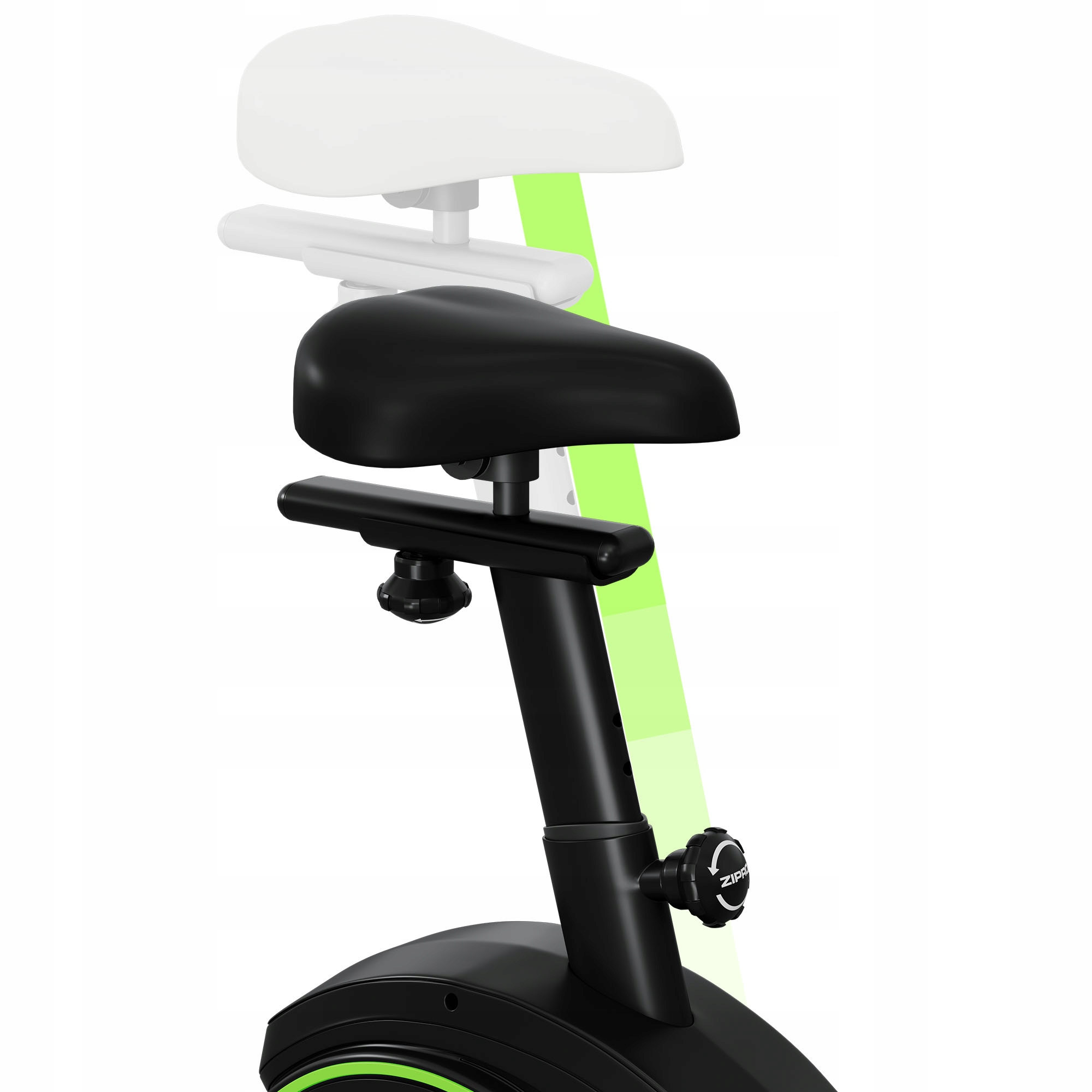 Rower stacjonarny Rowerek Treningowy Elektromagnetyczny Zipro Rave Typ pionowy