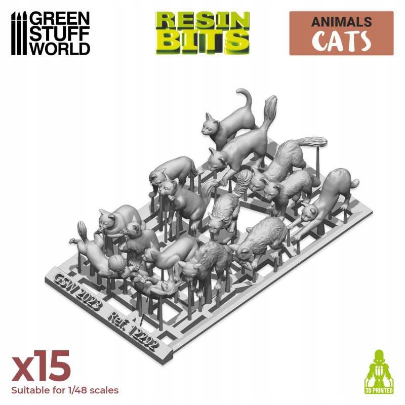 3D Printed Cats - koty 15 szt. System Inne systemy