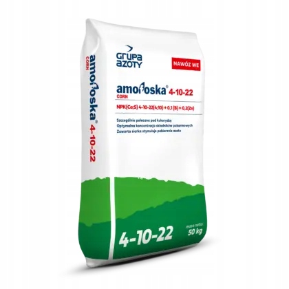 nawóz wieloskładnikowy Amofoska corn 25kg NPK4-10-22 pod uprawy