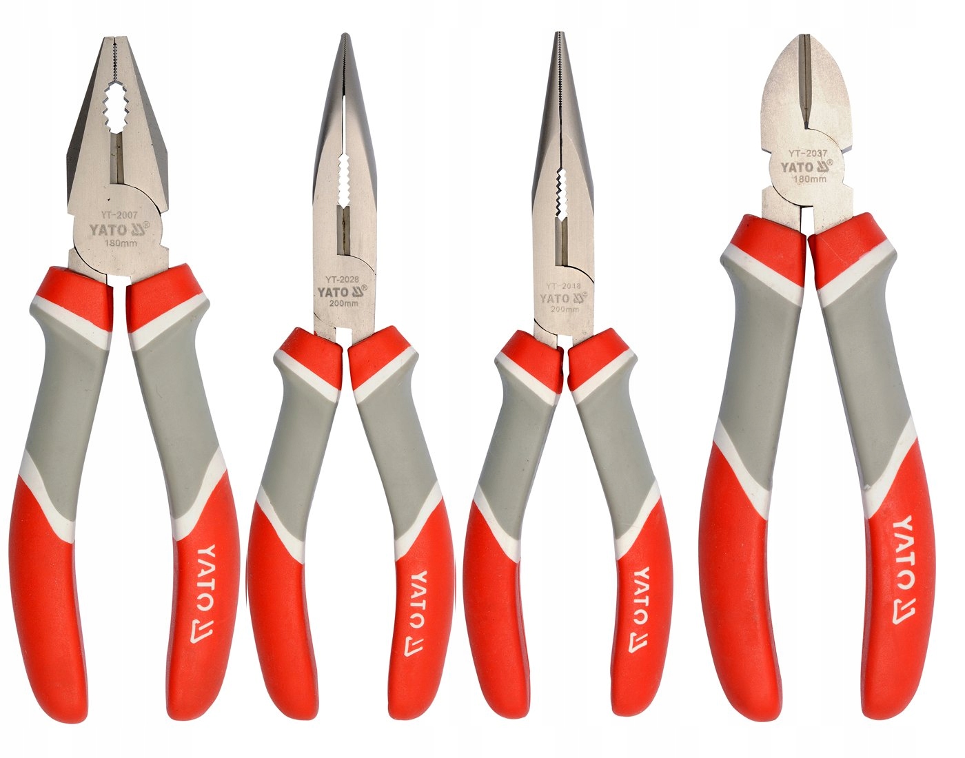 

Zestaw Szczypiec 200mm 4 Sztuki Yato Szczypce
