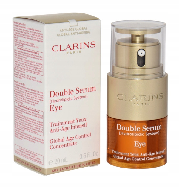 Clarins Double Serum Eye Serum proti stárnutí očí 20 ml