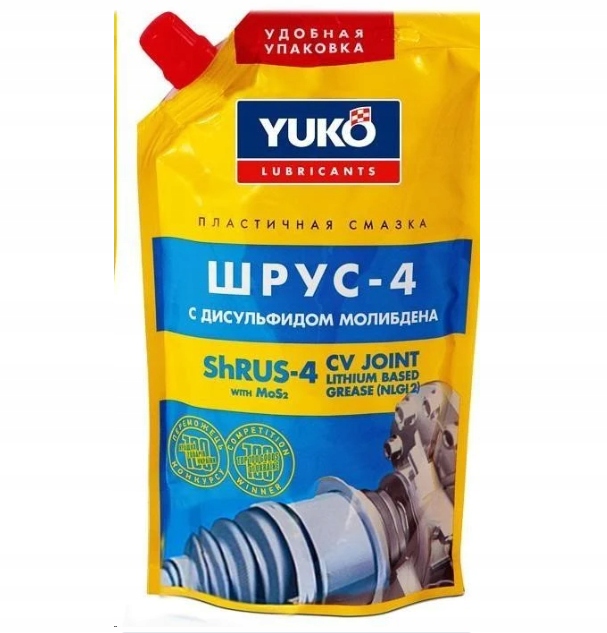 Yuko ШРУС-4 Smar do przegubów półosi MoS2 CV Joint NLGI2 Ep Po Terminie