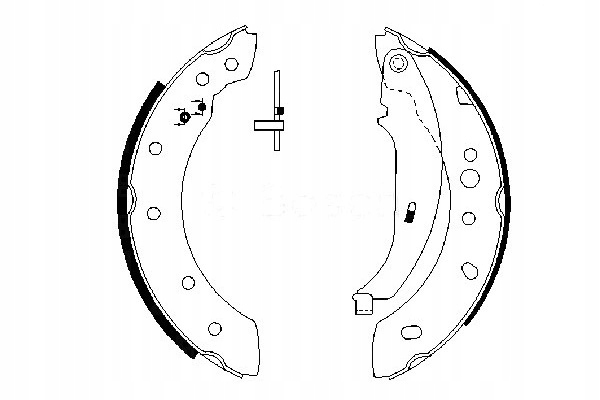 Bosch Čelisti Ham. Peugeot 206 98- Z Abs 02- Asistent řidiče #28