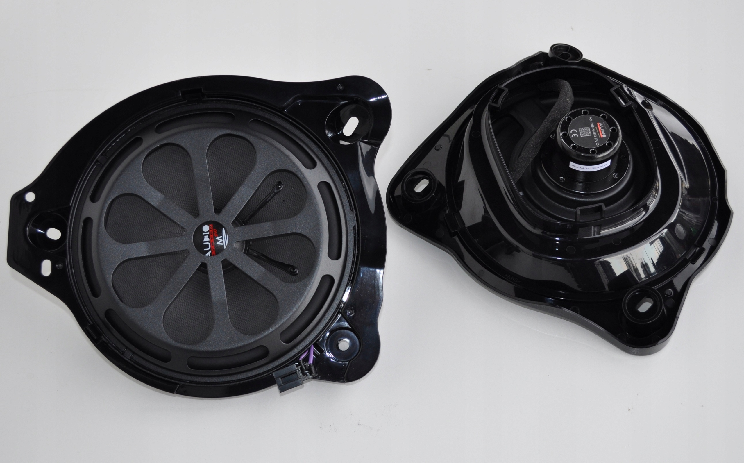 AUDIO SYSTEM MFit MERCEDES C-KLASA E-KLASA GLC 3-WAY NA PRZÓD + SUBWOOFERY Marka Audio System