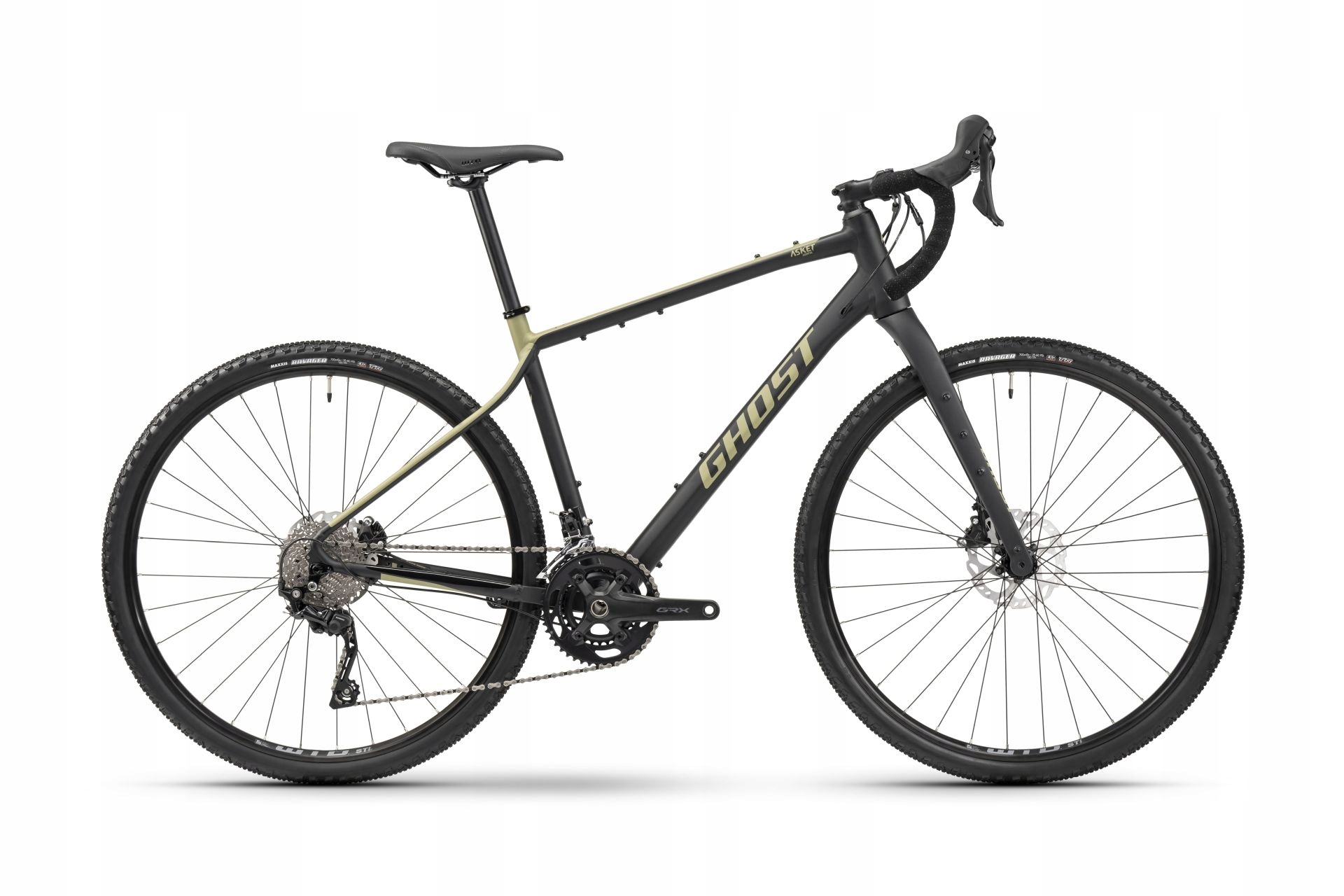 Rower gravel Ghost Asket Essential czarny rama M