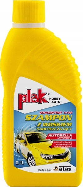 

Plak Autobella Szampon Samochodowy Z Woskiem 0,5L