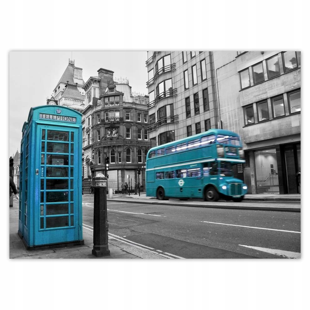 

Plakaty 70x50 Petrol blue in London