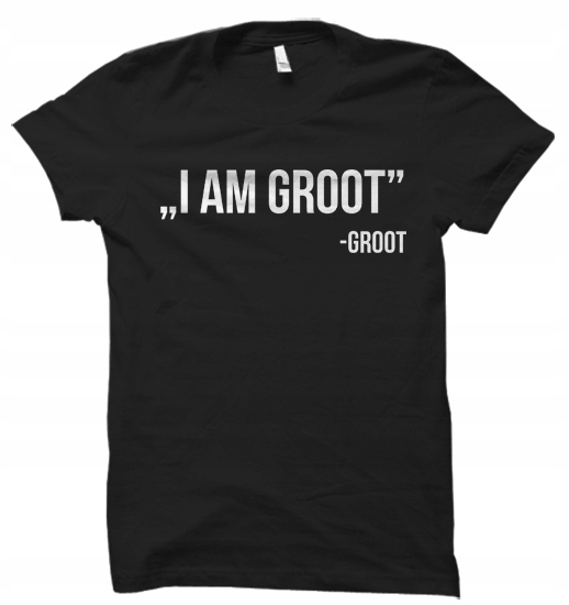 

I Am Groot strażnicy galaktyki t-shirt damskaS