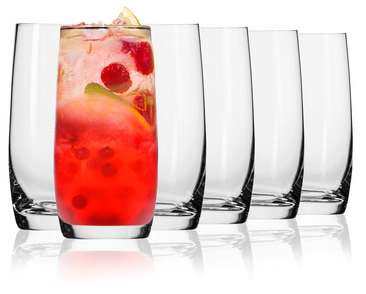 

Szklanki do soku wody long Krosno Blended 350ml