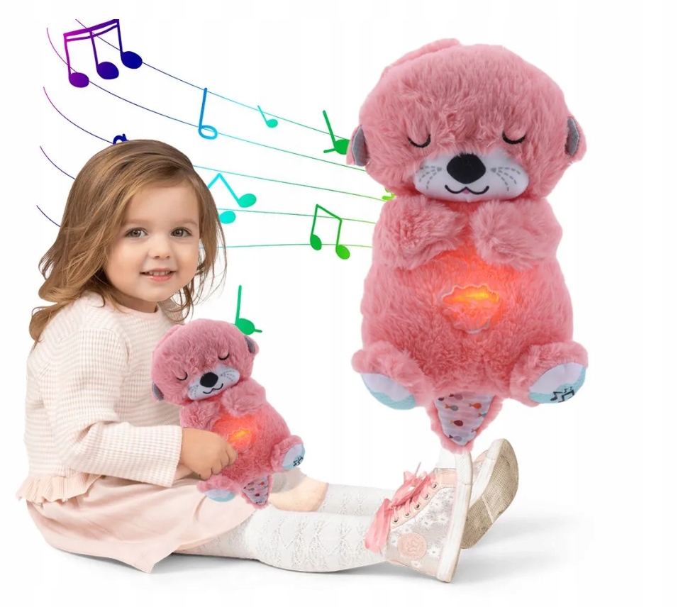 PRZYTULANKA MASKOTKA WYDRA SZUMIĄCA USPOKAJACZ MIŚ SZUMIŚ ODDYCHAJĄCA WYDRA Rodzaj przytulanki