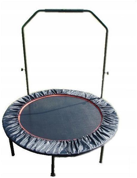 Domácí fitness trampolína 120 cm se skládacím zábradlím