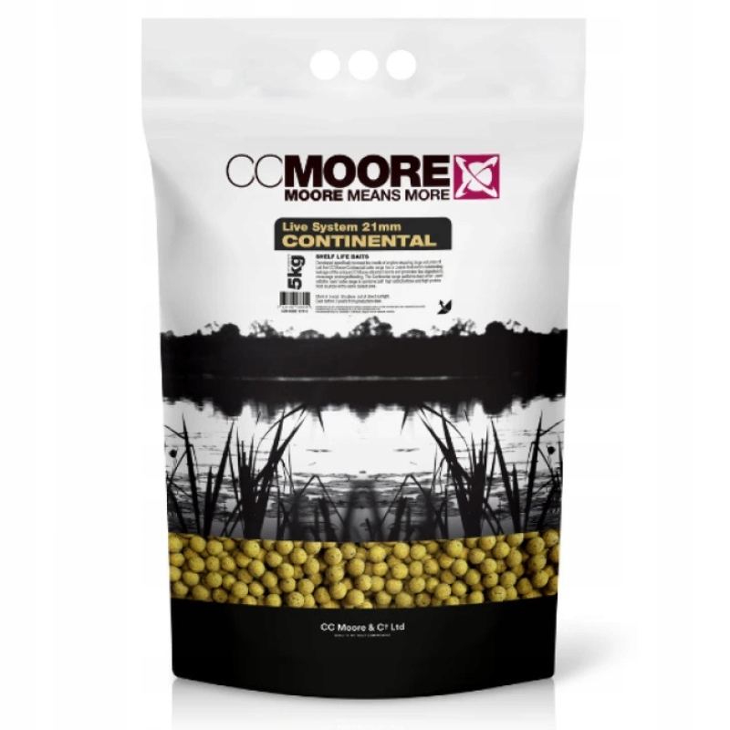 CC Moore Proteinové kuličky Live System Continental Boilies 21 mm/5 kg