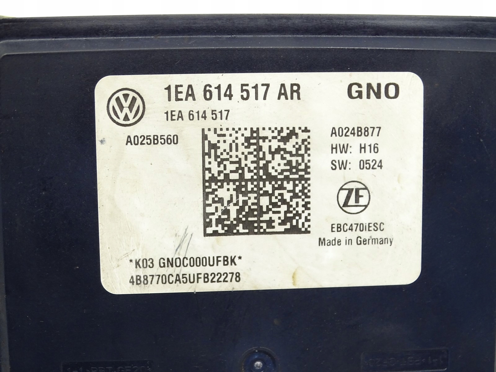 pump ABS brake AUDI Q4 E-TRON 1EA614517AR