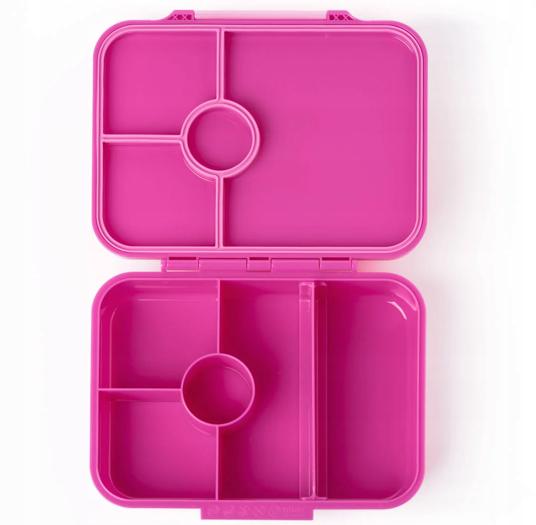 Lekkabox Classic śniadaniówka dla dzieci z przegródkami, Berry