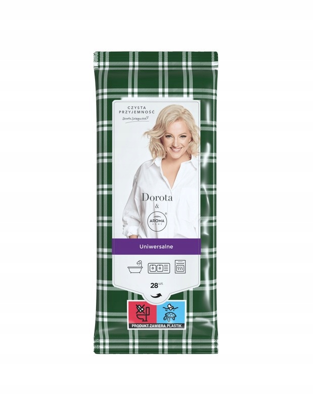 

Aroma Home&Dorota Chusteczki Uniwersalne 28szt