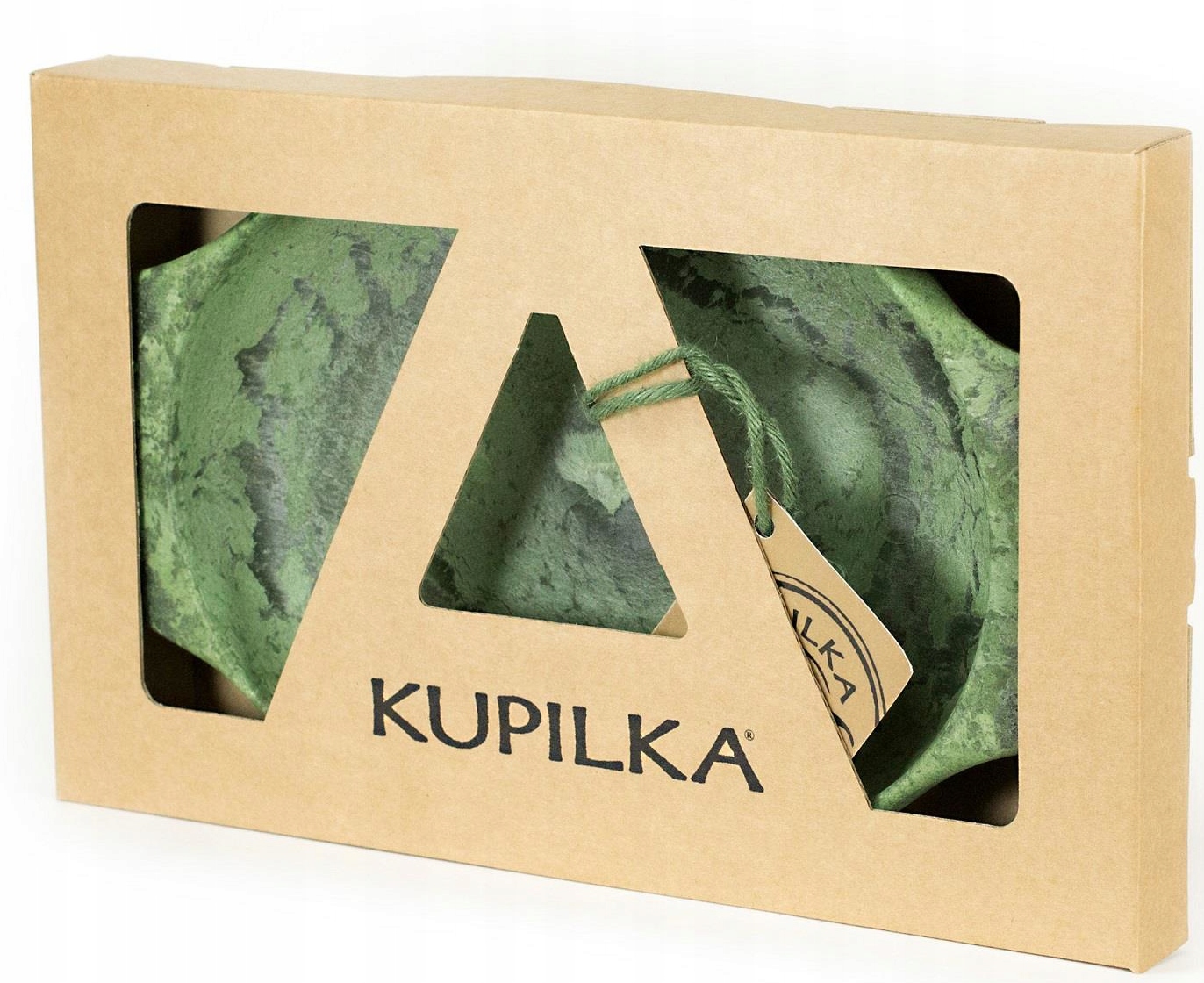 Turistický talíř Plate 440 ml zelený balení Kupilka