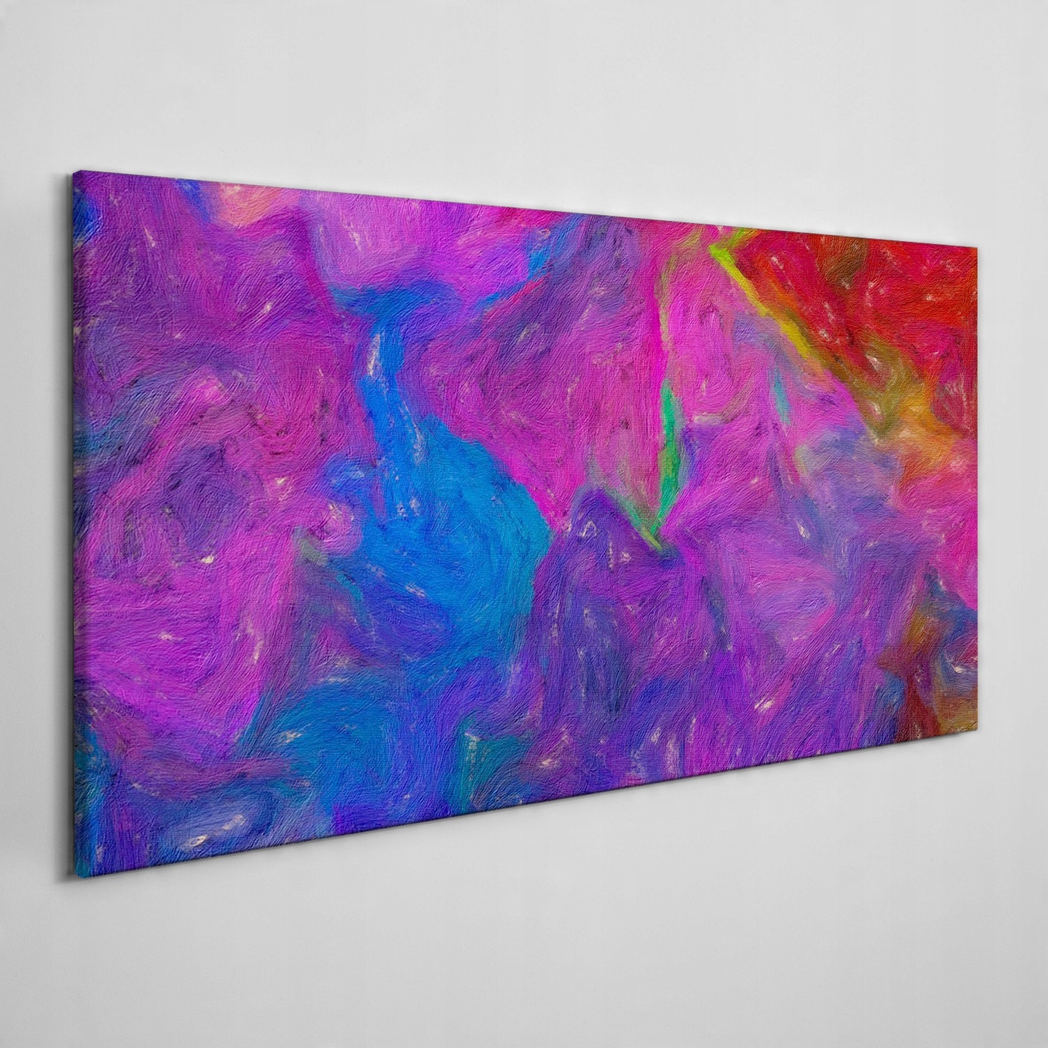 

Obraz na płótnie Fioletowa abstrakcja 100x50 cm