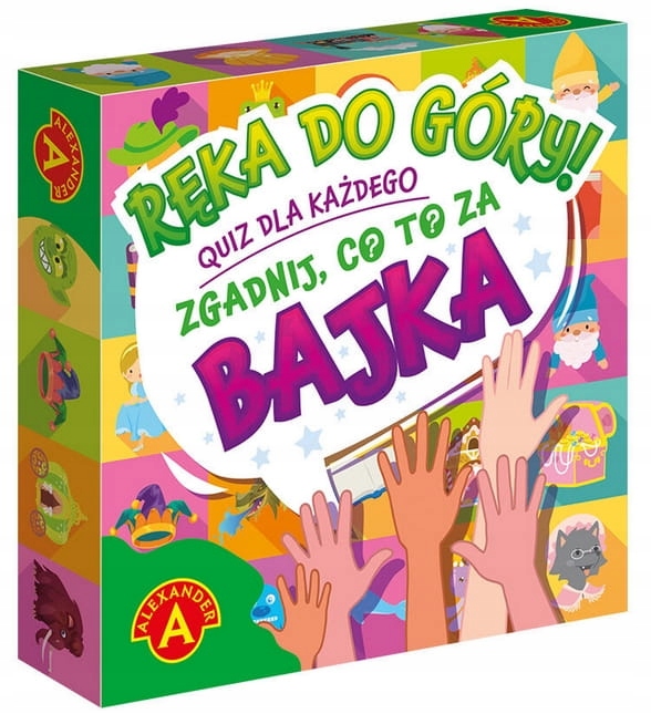 

Gra Planszowa Quiz Ręka Do Góry Bajka Alexander