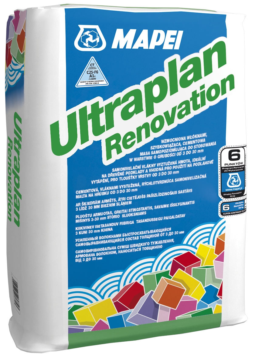 

Zaprawa Samopoziom Ultraplan Renovation 23KG Mapei